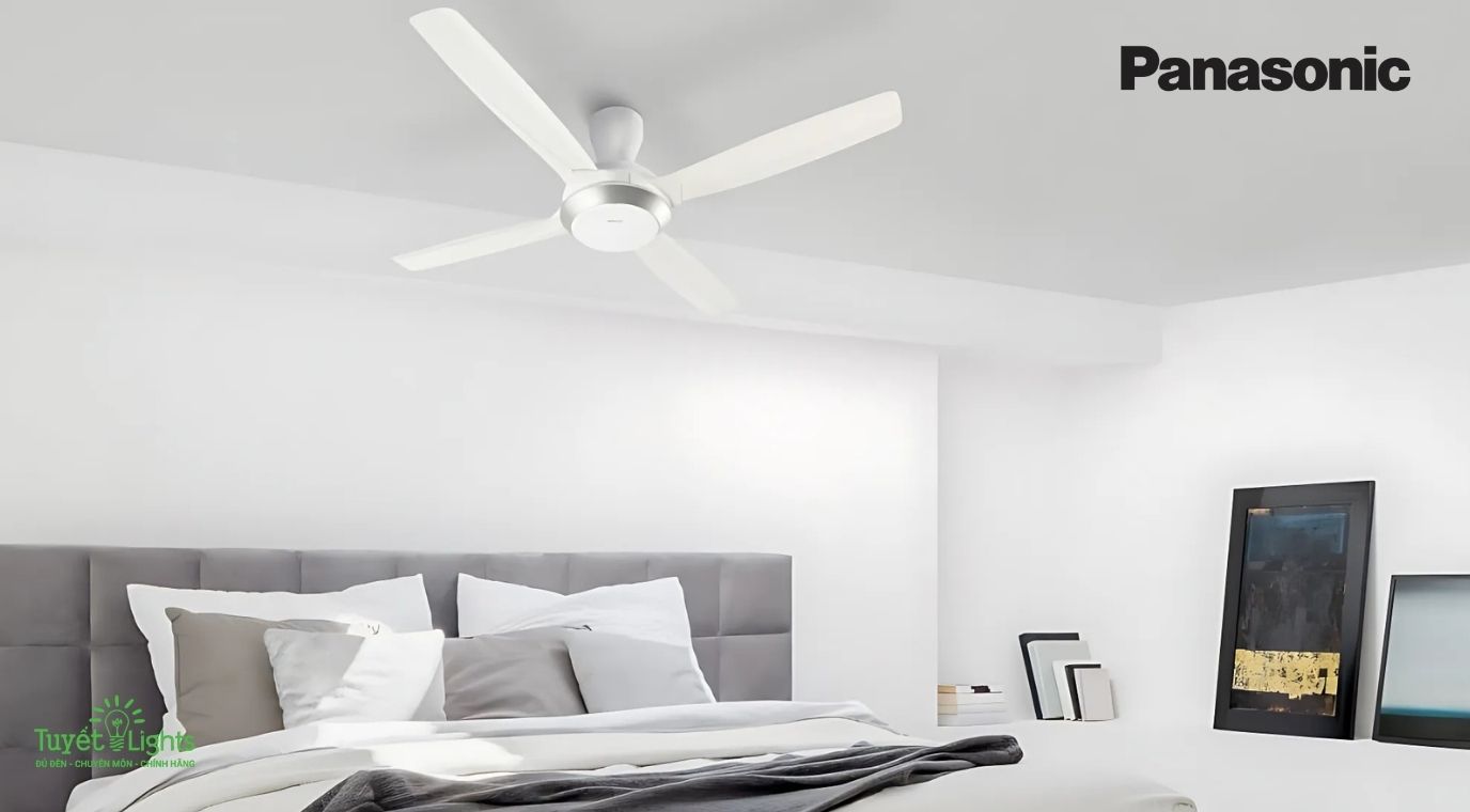  Quạt trần 4 cánh Panasonic F-56XPG - Quạt trần đa dụng, tiết kiệm năng lượng